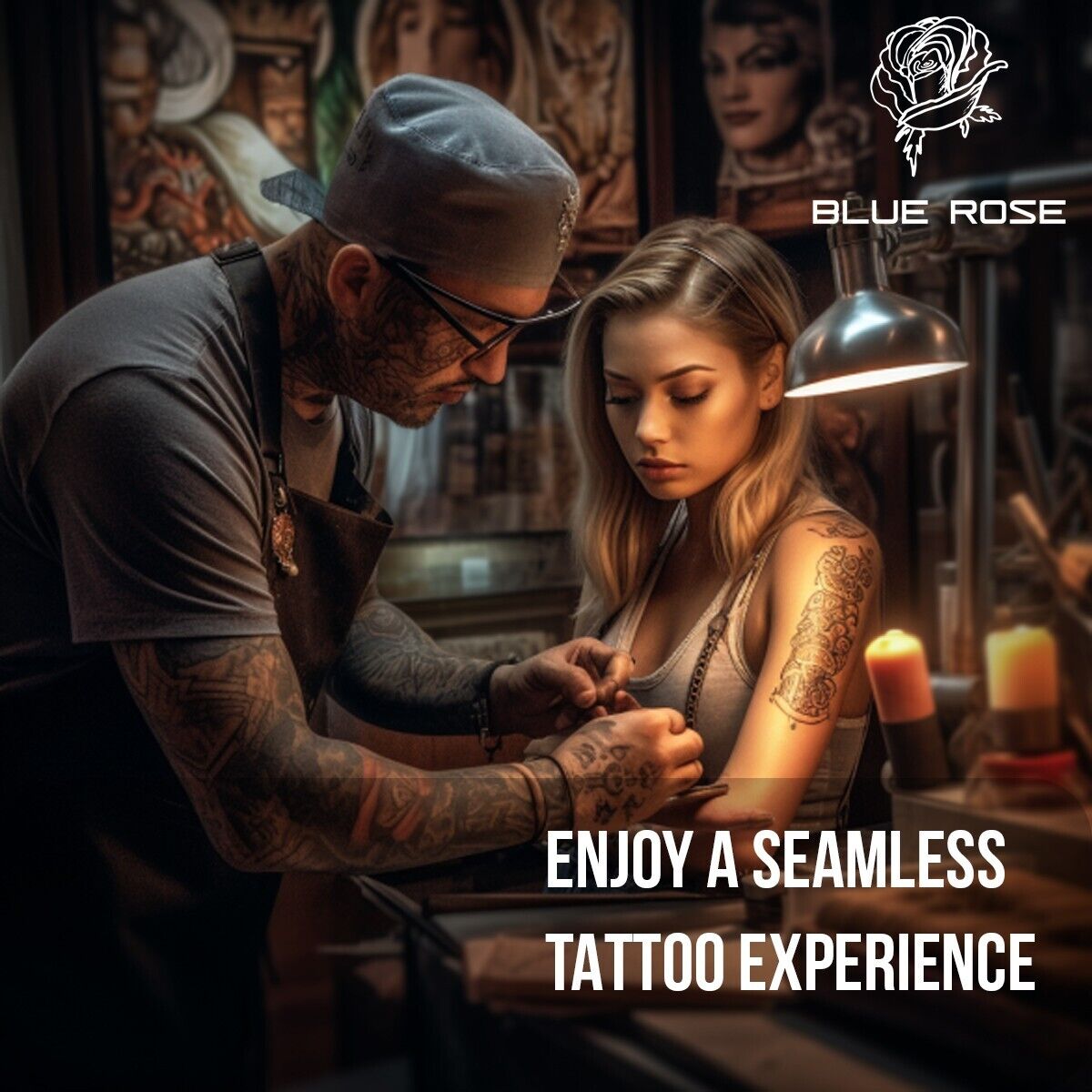 Blue Rose Tattoo Numbing Cream